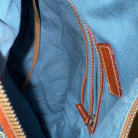 Dooney & Bourke Disney Mickey Compass Pattern Shoulder Bag Satchel - Picture 5 of 6